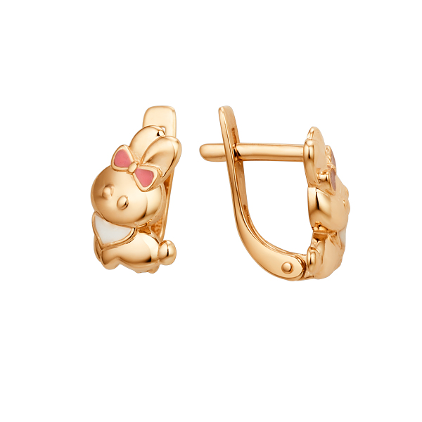 006682-1680 Серьги детские 585