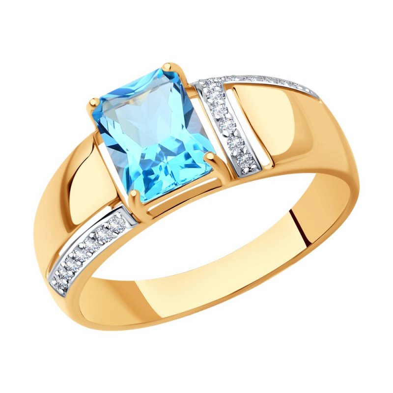 714856 Кольцо 585