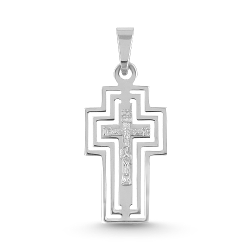 Крест из серебра 925 пробы