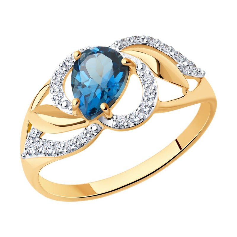 714458 Кольцо 585