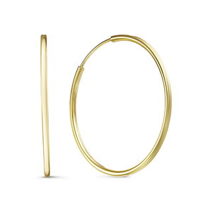 л520104/30 Серьги конго 585