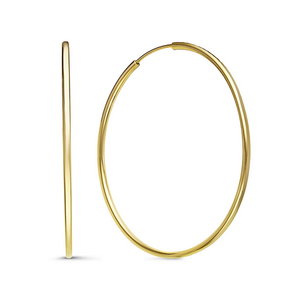 л520104/35 Серьги конго 585