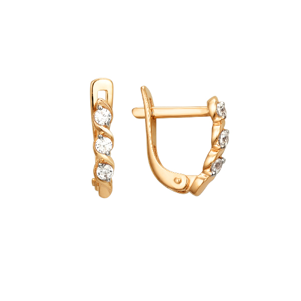 000552-1102 Серьги 585