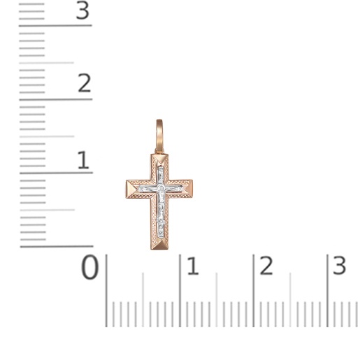 Крест из золота 585 пробы