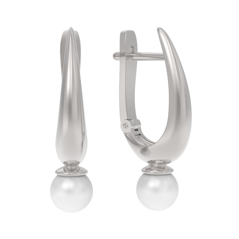 Серьги из серебра 925 пробы