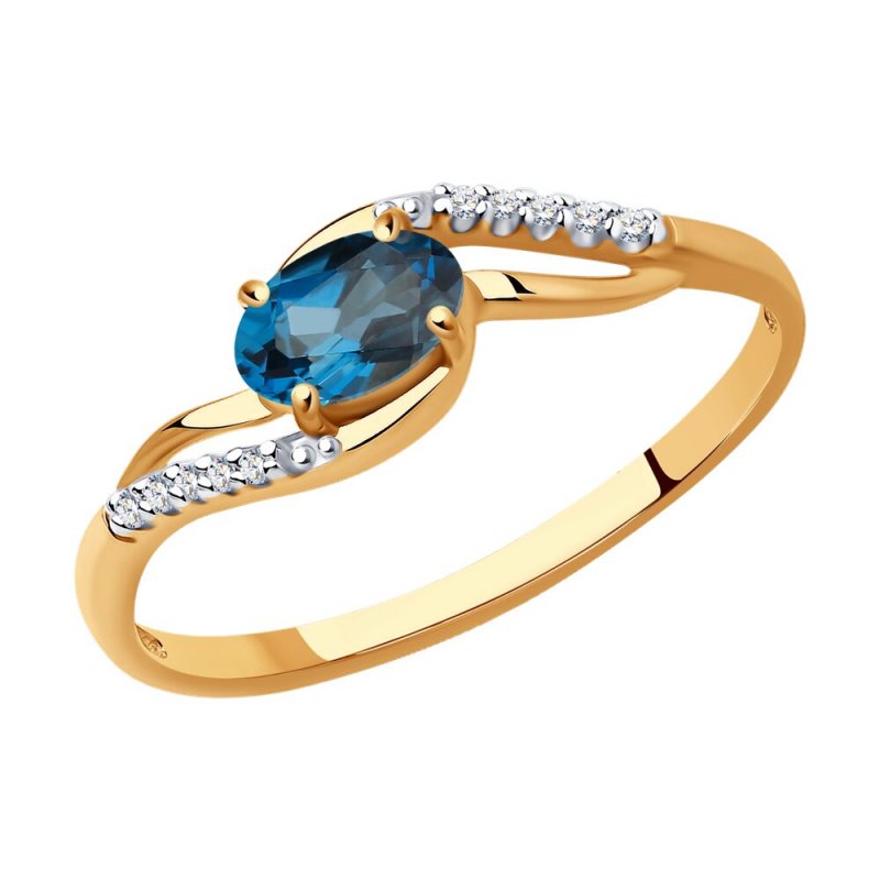 714122 Кольцо 585