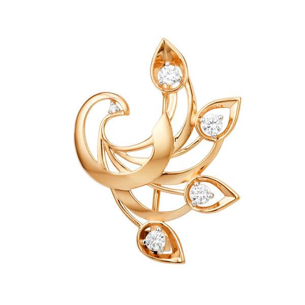 000358-1102 Брошь 585