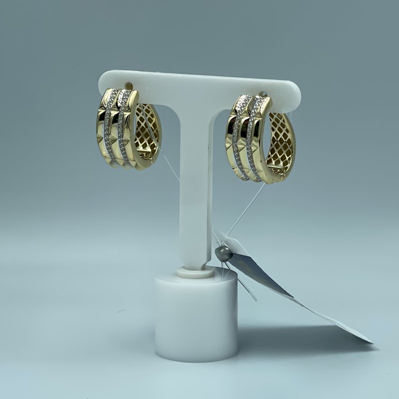 Серьги из золота 585 пробы