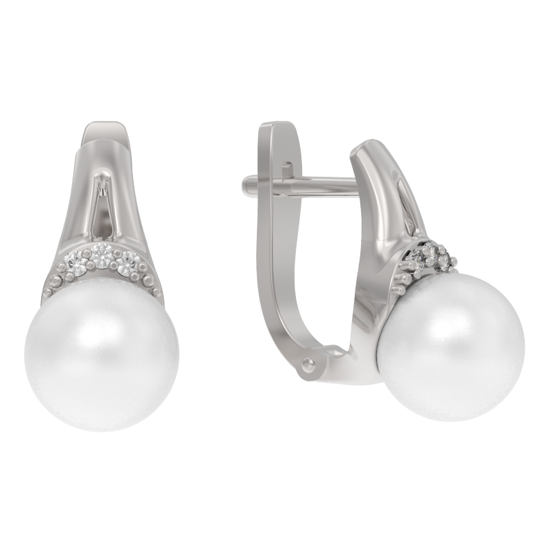 Серьги из серебра 925 пробы
