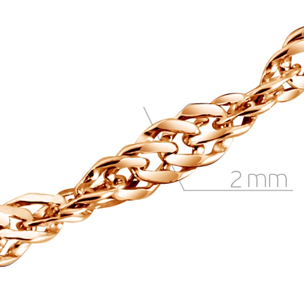 Браслет из золота 585 пробы