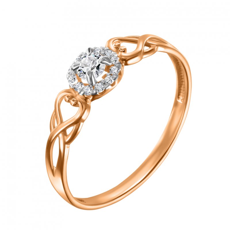 Кольцо из золота 585 пробы