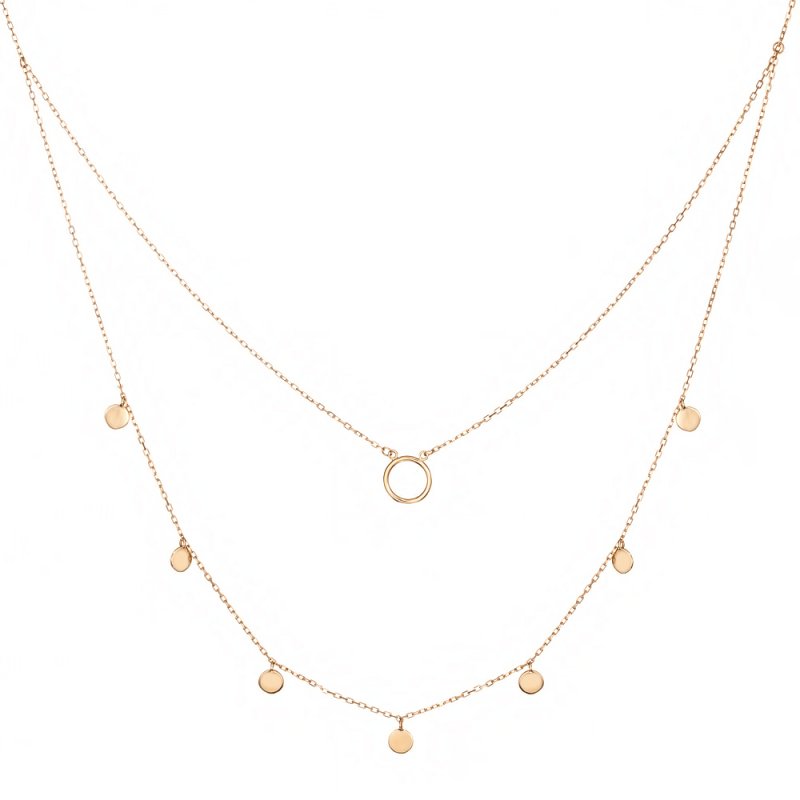 Колье из золота 585 пробы