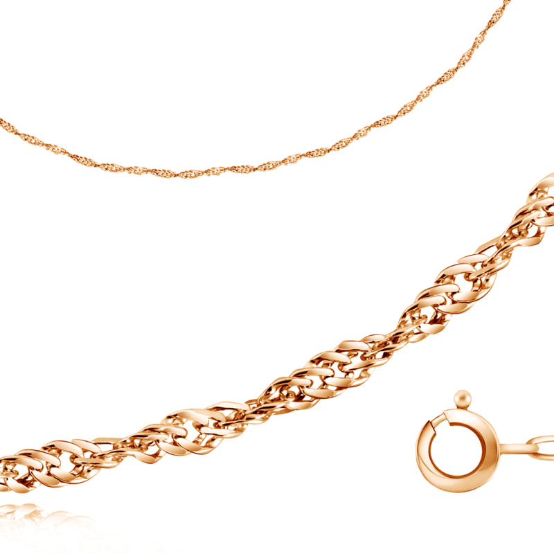 Цепь из золота 585 пробы