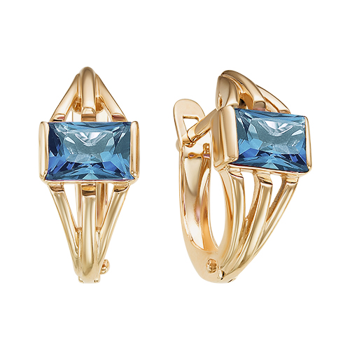 С120-5973ТЛ Серьги 585