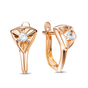 Серьги из золота 585 пробы