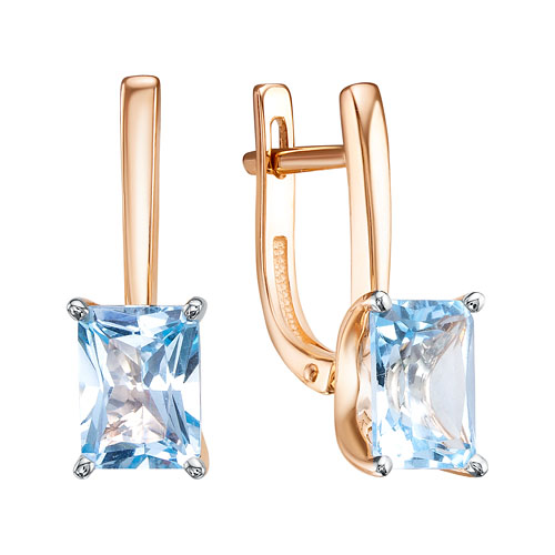 Серьги из золота 585 пробы