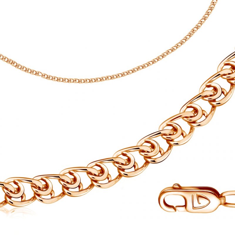 Цепь из золота 585 пробы