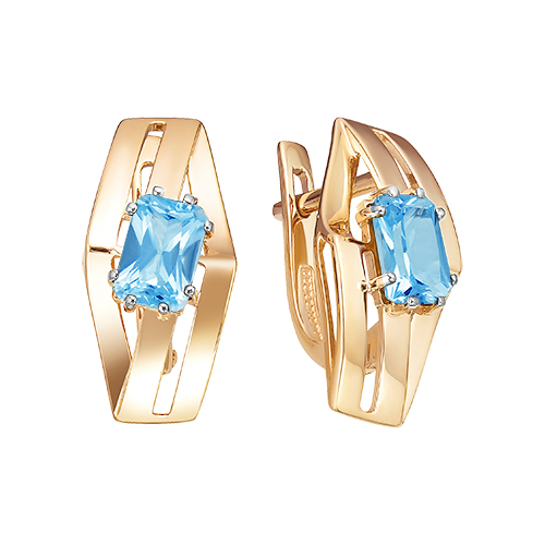 Серьги из золота 585 пробы