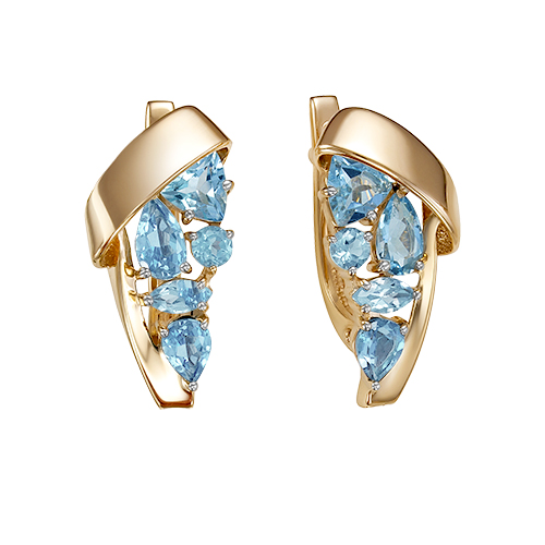 Серьги из золота 585 пробы