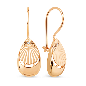 014312-1110 Серьги 585