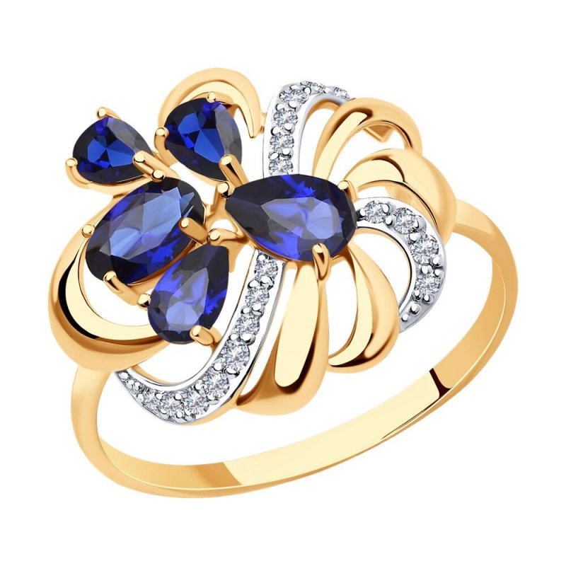 714751 Кольцо 585