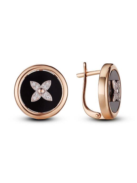 Серьги из золота 585 пробы