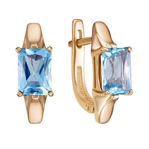 Серьги из золота 585 пробы