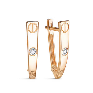 Серьги из золота 585 пробы