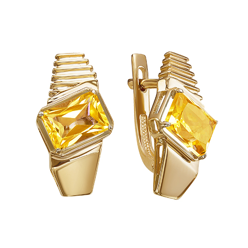 Серьги из золота 585 пробы