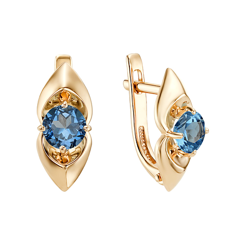 Серьги из золота 585 пробы