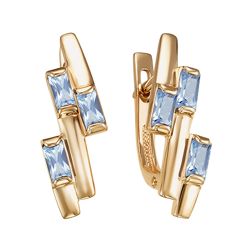 Серьги из золота 585 пробы