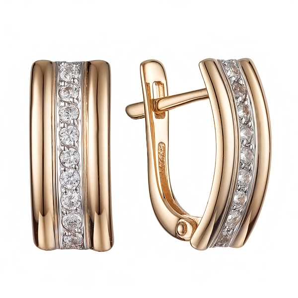 с1348-1 Серьги 585