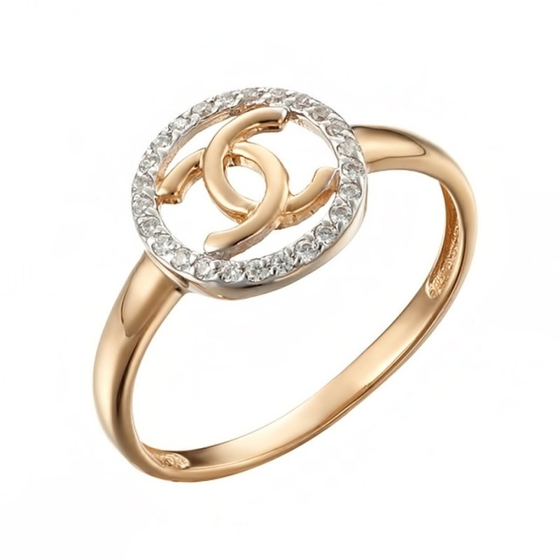 Золотое кольцо 585 пробы