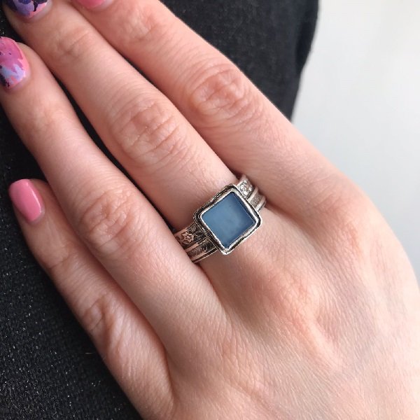 Кольцо из серебра 925 пробы