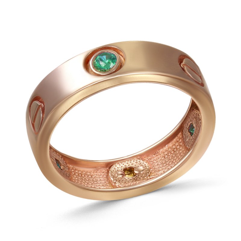 Кольцо из золота 585 пробы