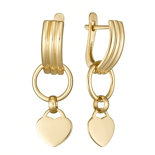 Серьги из золота 585 пробы