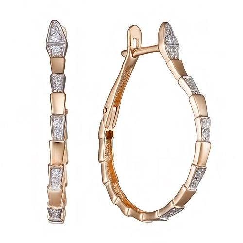 Серьги из золота 585 пробы