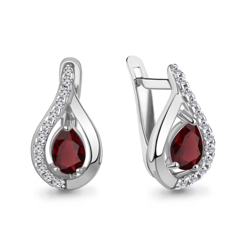 Серьги из серебра 925 пробы