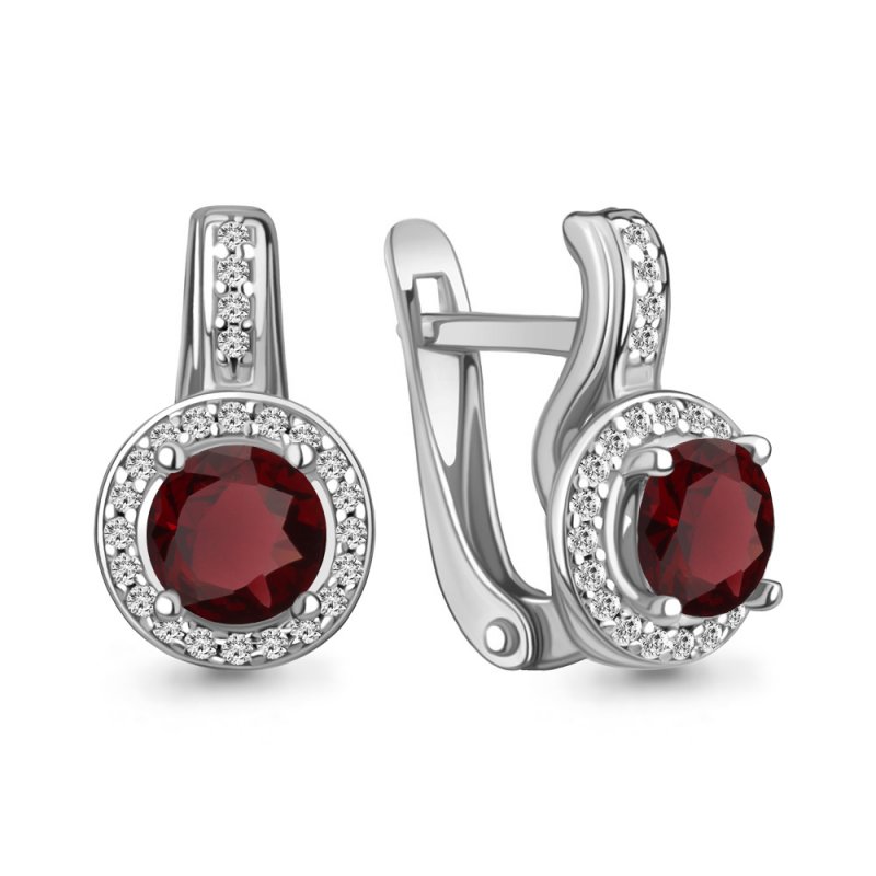 Серьги из серебра 925 пробы