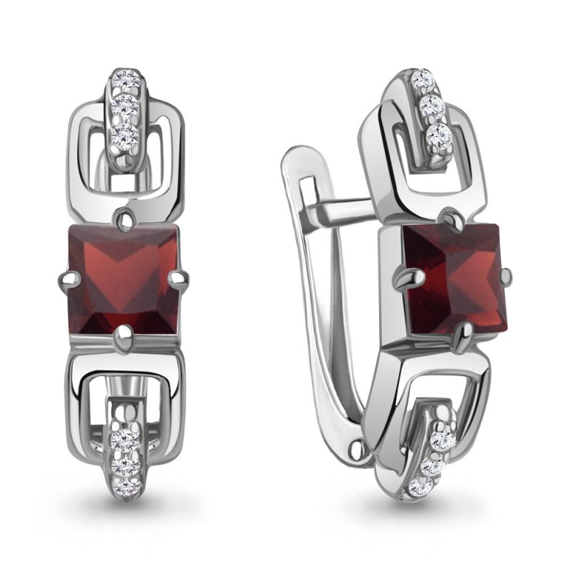 Серьги из серебра 925 пробы