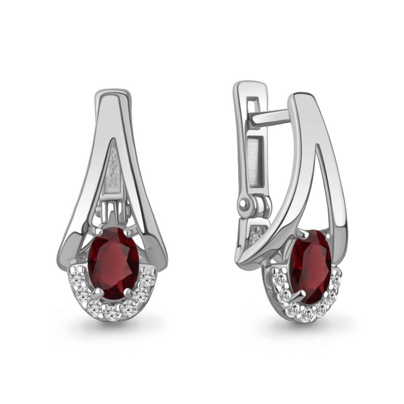 Серьги из серебра 925 пробы