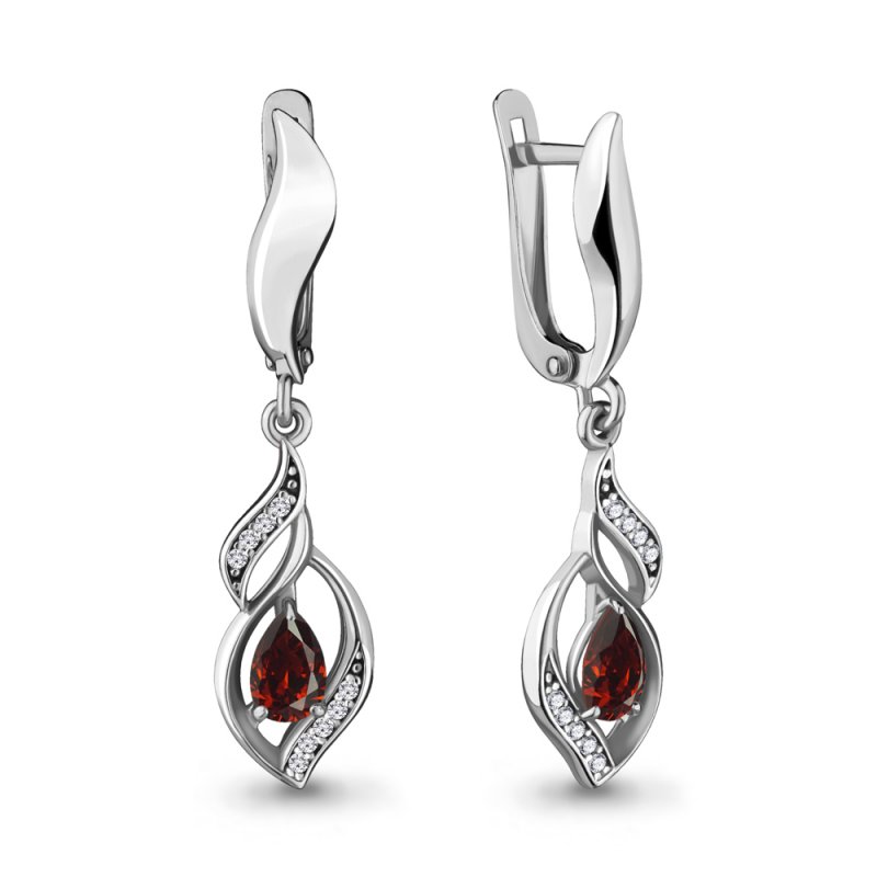 Серьги из серебра 925 пробы