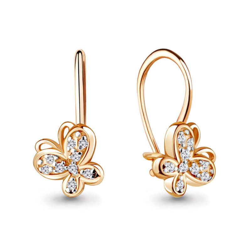 Серьги 45058А 585