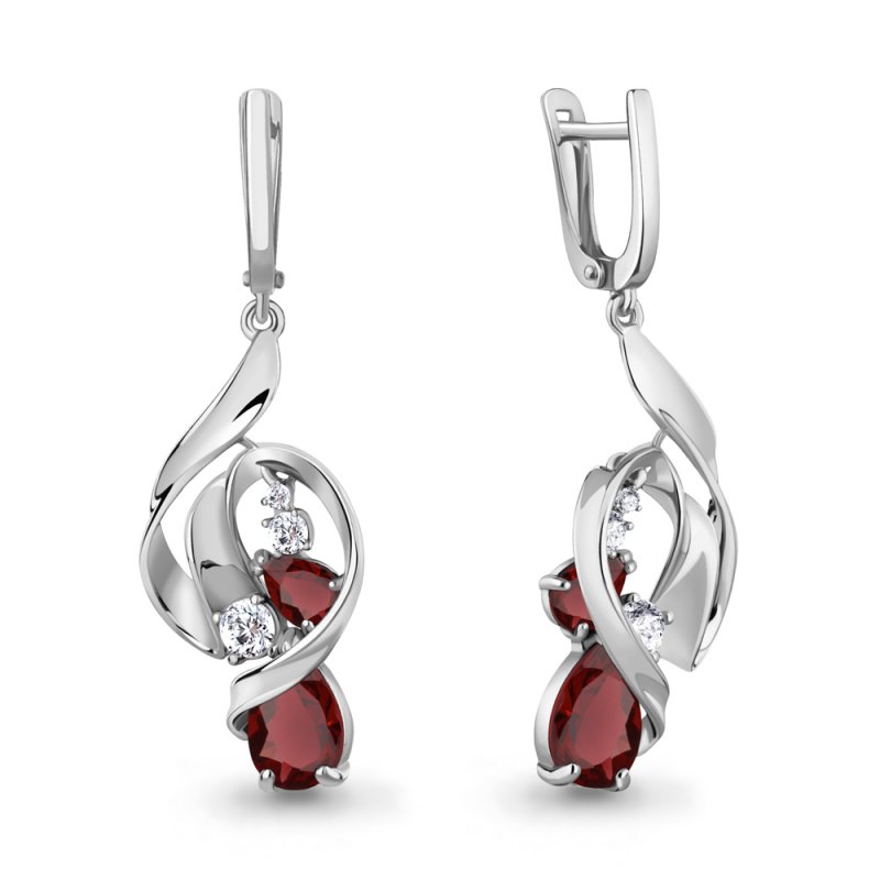 Серьги из серебра 925 пробы