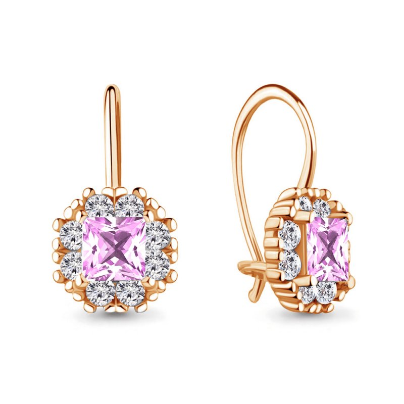 Серьги 40966В 585