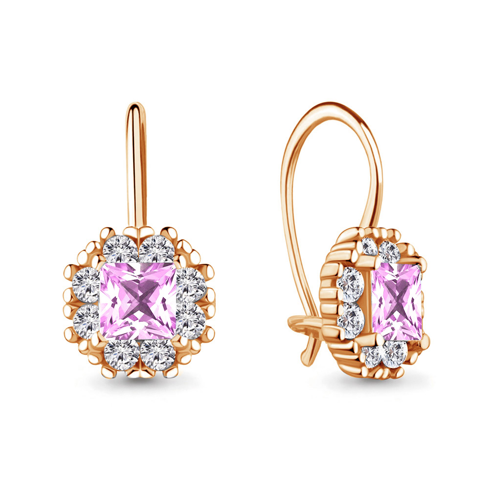 Серьги 40966В 585