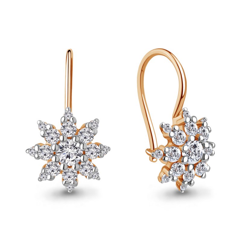 Серьги 40977А 585