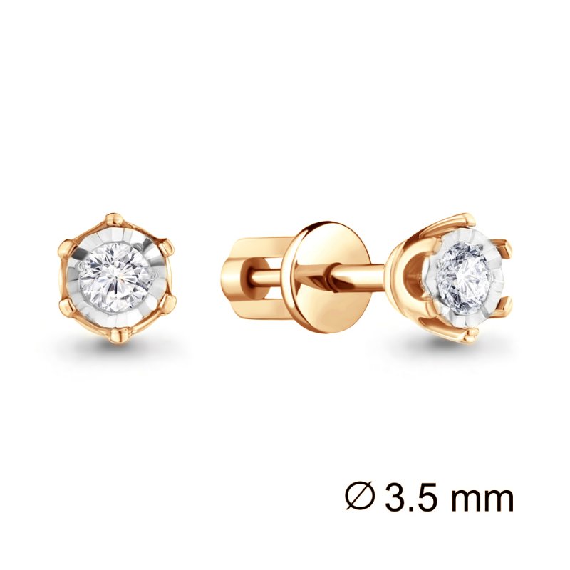 Серьги 420441 585