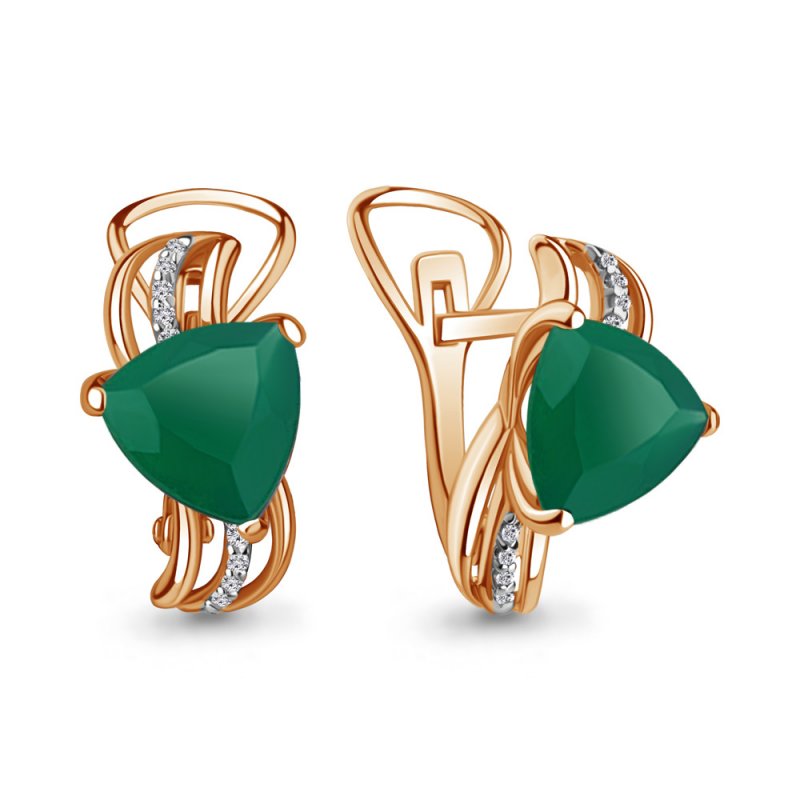 Серьги 4439109А 585