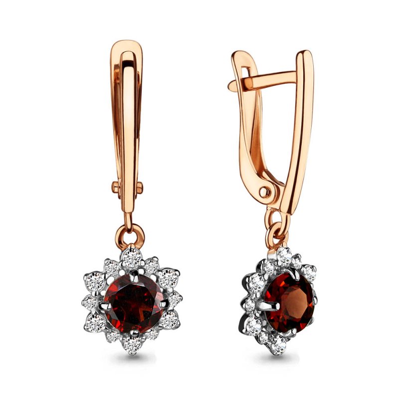 Серьги 4496203А 585